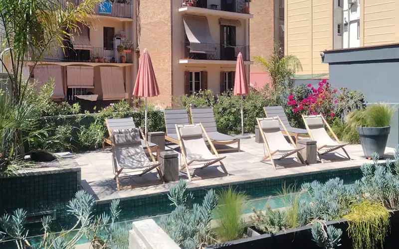 Jardinería para hoteles